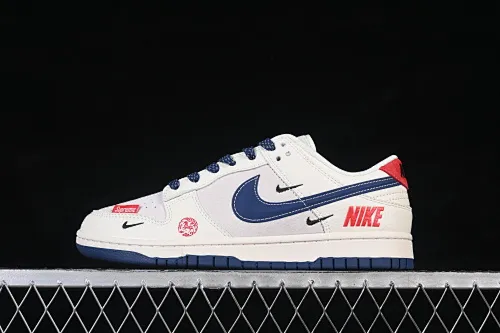 All categories Nk SB Dunk Series Nk SB Dunk Low High-end customized low-top sneakers Nike SB Dunk Low Supreme co-branded Year of the Horse limited edition Anniversary high-end customized low-top casual sneakers FC7688-204